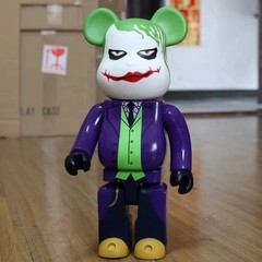 DC The Dark Knight Joker 400% Bearbrick Figure Ornament Collectable Model Toys