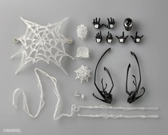 Kaiyodo Revoltech Amazing Yamaguchi Symbiote Spider-Man Black Action Figure New