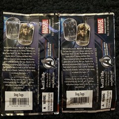 2012 the avengers dog tags bulls i toys