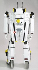 ThreeZero Robo Dou Robotech VF-1S Veritech Roy Fokker Diecast Figure Complete