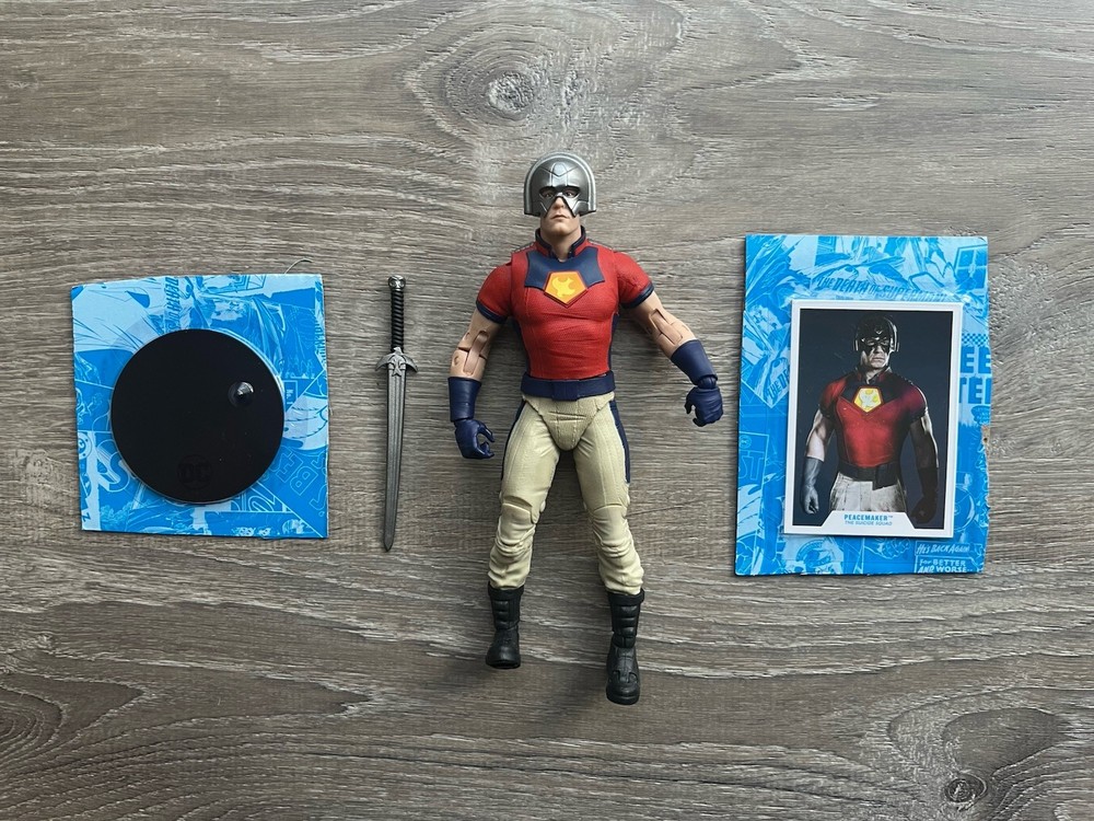Peacemaker McFarlane Toys DC Multiverse 7” Action Figure Suicide Squad John Cena