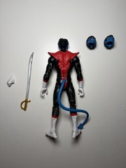 Marvel Legends Nightcrawler Action Figure X-Men Wendigo BAF Wave