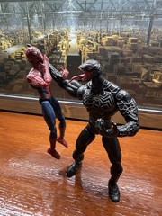 HARD TO FIND Lot Of 4 2000-2014 Spider-Man Lizard Venom Doc Ock Figures RARE