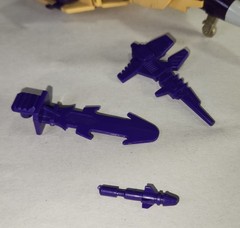 Two Blitzwing Figures One Near Complete Vintage 1985 G1 Transformers Action