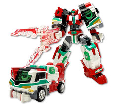 Metal Cardbot W Mega Ambler Transforming Robot Action Figure Toy Korean Anime