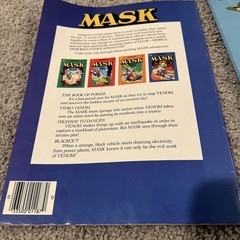 1986 Kenner park toys mask coloring book 1985 Tonka Gots coloring book