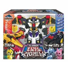 Miniforce Super Dino Power TYRANNO LIGHTNING Air Transformer Robot