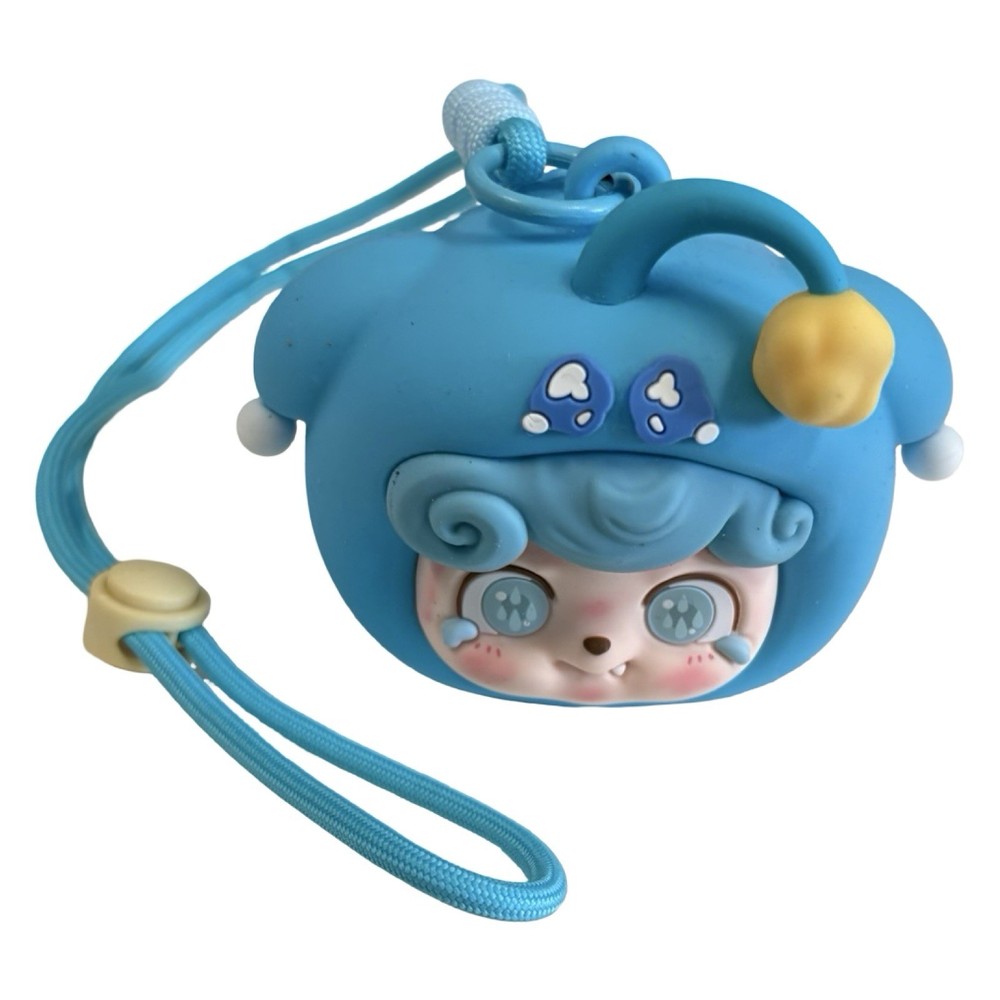 Jotoys Q.Kid Emotional Monsters Series Blind Box Rubber Earphone Bag Sadness