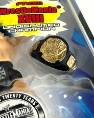 WWE Triple H Action Figure Jakks Pacific WrestleMania XX Champions Never opened