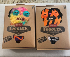NEW 2026 Fuggler Funny Ugly Monster Budgie Fuggler Edition lot of 2 rabid rabbit