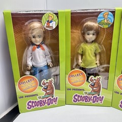 Scooby Doo Figures Complete Set Of 4 Loving Dead Dolls LDD Mezco Toys New