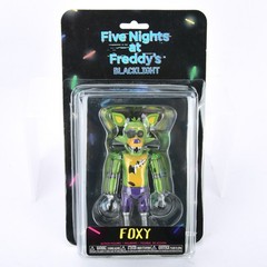 Funko Five Nights At Freddy Blacklight Bonnie Chica Foxy Cupcake 5″Action Figure