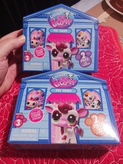 Lot Of 2Hasbro Littlest Pet Shop Pet Pairs Series 3 2 Pets Inside Unopened NEW
