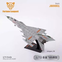 1/72 J8 Fighter Jet Diecast Desktop Plane Finished Model Collectible Toy Gift