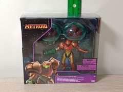 2.5″ METROID PRIME SAMUS + ALIENS Bounty Hunter Set 2025 World of Nintendo Jakks