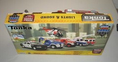 FIRE TRUCK Tonka Lights & Sound Recue Force MISB for 4-inch figures