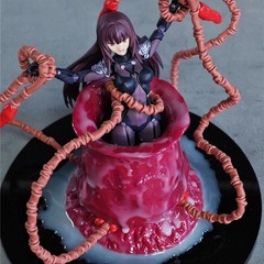 1:12 mucus Super movable tentacle platform Scene Props For 6” Action Figure Toy