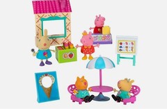Peppa Pig And Friends Sweet Day Ice Cream Time Gabrielle Goat Complete 13 pc