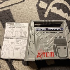 Jakks Pacific 2011 Real Steel Atom Build N Battle Complete Set