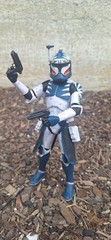 Star Wars Black Series Custom Hand Painted Clone Trooper Tiger Shark Commander