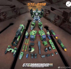 Perfect Tfc Toys Stc-01nb Supreme Tactical Commander Op Nuclear Blast Ver Action