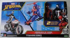 HASBRO MARVEL TITAN HERO SERIES SPIDER-MAN VS. VENOM FREE SHIPPING Ages 4+