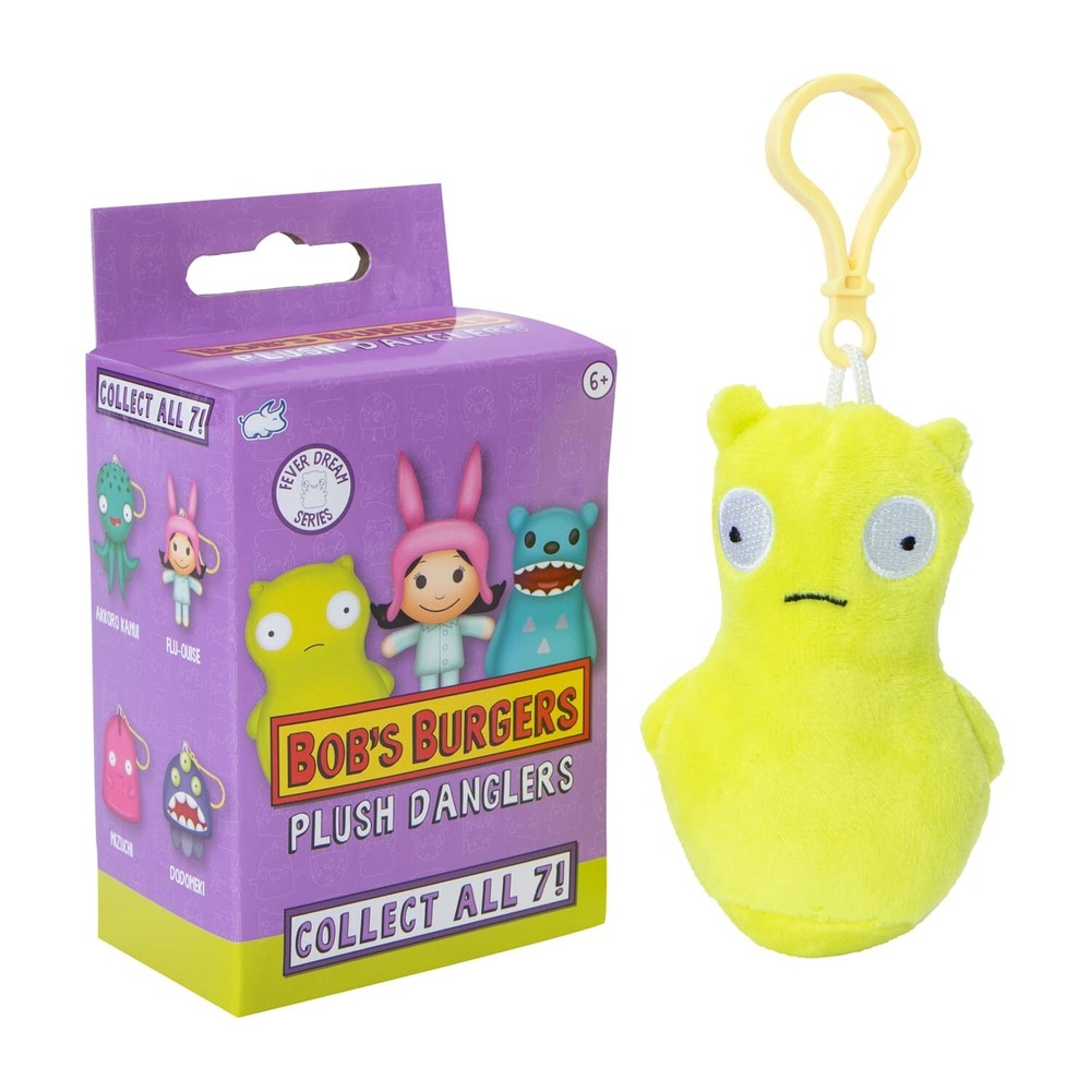 Bob’s Burgers Plush Toy Danglers Blind Box Collect All 7 Bobs Burger Toys NIB