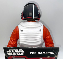 2015 Jakks Pacific STAR WARS Big Figs POE DAMERON 18″ Figure MIB Force Awakens