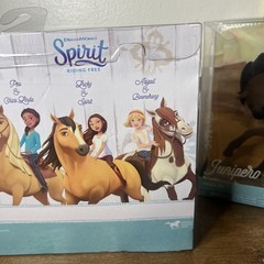 DreamWorks Spirit Riding Free Horse Junipero Flaca Lot Of 2 ToysRus Soft Touch