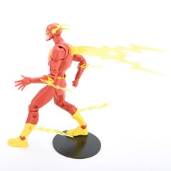 DC Multiverse The Flash 7″ Action Figure w/Lighting Strap Stand Base Gift Toys