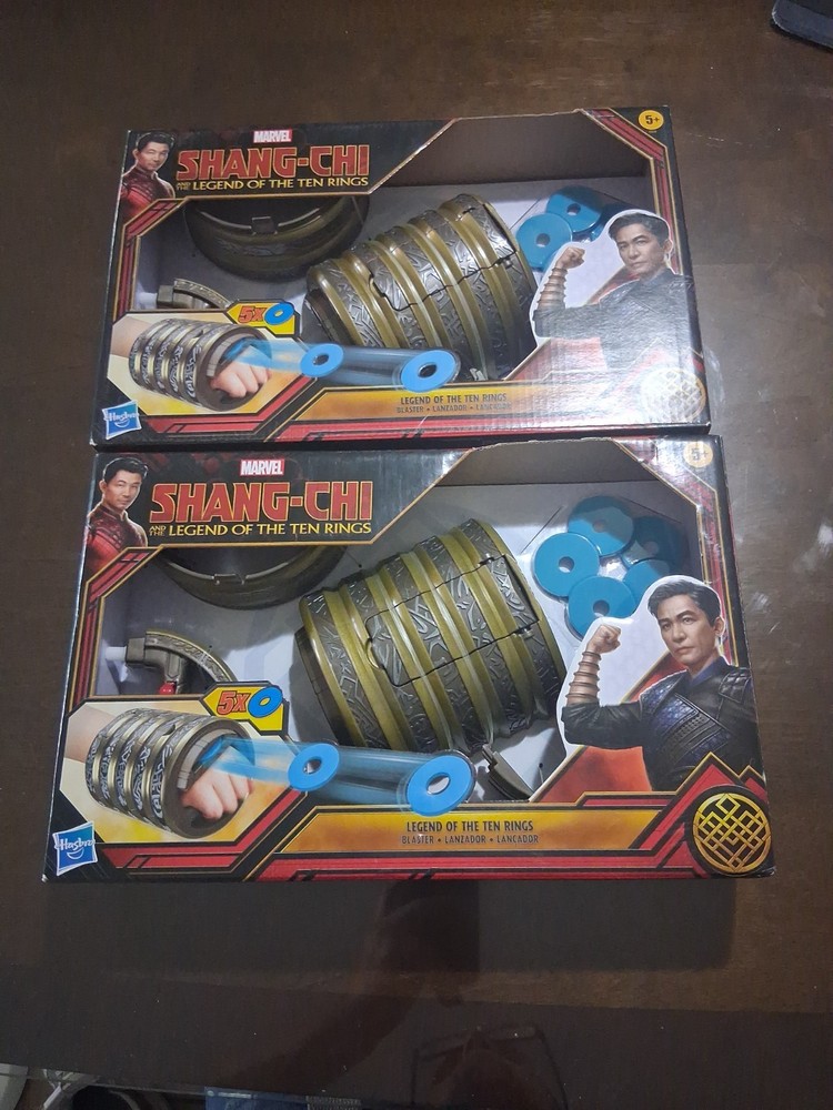 Marvel: Shang Chi And The Legend Of The Ten Rings Kids Toy Blaster Lot Of 2