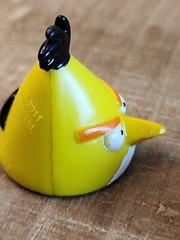 Angry Birds Lot Of 4 Vinyl PVC Plastic Figures. Keychain