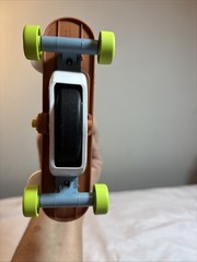 Tech Deck Skateboard Toy Figure Flame Wheel Design for Ages 4-7 & 8-11 Years