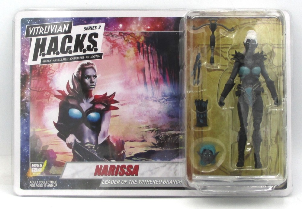 Vitruvian H.A.C.K.S. 200201 Narissa (Leader of the Withered Branch) Female Elf
