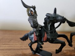 Lot of 6 Vintage Tonka 1988 WILLOW Movie Figures, with 2 horses Lucas Film