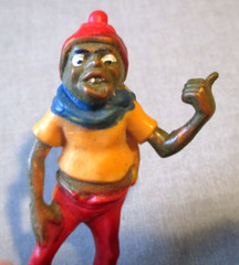 VINTAGE FAT ALBERT & JUNKYARD GANG COSBY KIDS TV SHOW TOY 8 FIGURE PLAY SET + 1