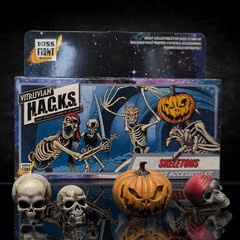 Vitruvian H.A.C.K.S. Deluxe Character Builder Kit: Skeletons Premium Accessory