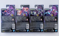 4 – TRANSFORMERS CORE CLASS LEGACY OPTIMUS PRIME/SHOCKWAVE/SOUNDWAVE/BOMB-BURST