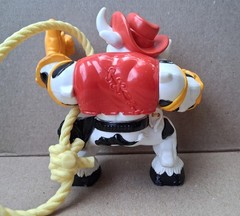 Vintage 1991 Hasbro Cowboy Of Moo Mesa Cowlorado Kid Colonel Cudster set of 2
