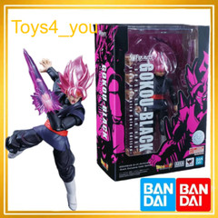Bandai S.H.Figuarts Dragon Ball Z SDCC Super Saiyan Rose Goku Black SHF Toy New