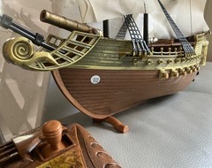 Pirates of The Caribbean Black Pearl Pirate Ship Remote Control New