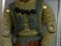 GI Joe 1989 Hasbro Inc “BULLHORN” 4″ Action Figure in Pack Poseable Toy