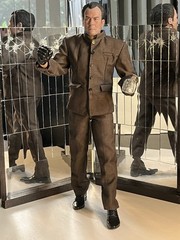 ENTER THE DRAGON 1:6 MR HAN MIROR ROOM SCENE & FIGURE W/REAL MIRRORS METAL CLAWS