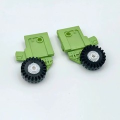 Folding Rear Wheels Upgrade Kit for SS86 Long Haul Devastator 3D Printed Parts