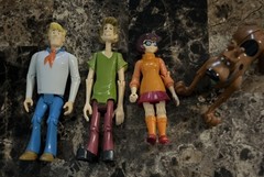 Snobby-Doo And Friends 2000-2009 Action Figures Lot Of 4