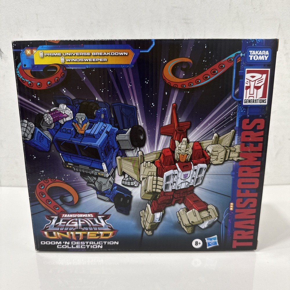 Amazon Transformers Legacy United Doom ‘N Destruction Breakdown & Windsweeper