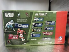 McFarlane Toys NFL Series 12 Deluxe 2-Pack Deion Sanders & Jerry Rice Boxed
