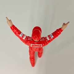 1/18 Scale Michael Schumacher Resin Figure F1 Ferrari Racing Collectible