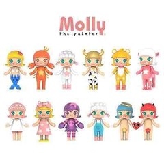POP MART Molly Zodiac Classic Series 2 Confirmed Blind Box Figure Art Toys Gift