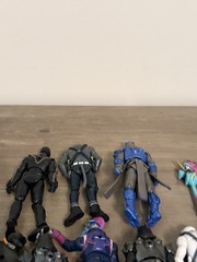 Fortnite 4” Action Figure Lot Of 9. Ice King, Meowscles, Whiplash Plus